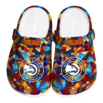 custom atlanta hawks prism pieces clogs best selling