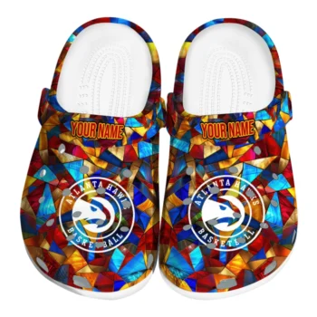 custom atlanta hawks prism pieces clogs best selling