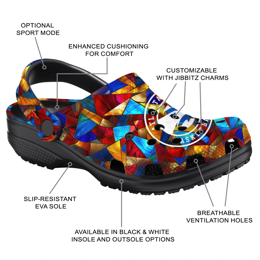 custom atlanta hawks prism pieces clogs new arrival custom atlanta hawks prism pieces clogs new arrival