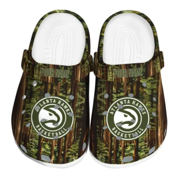 custom atlanta hawks woods forest designs clogs best selling