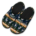 custom auburn tigers christmas motif clogs best selling