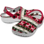custom ball state cardinals christmas motif clogs best selling