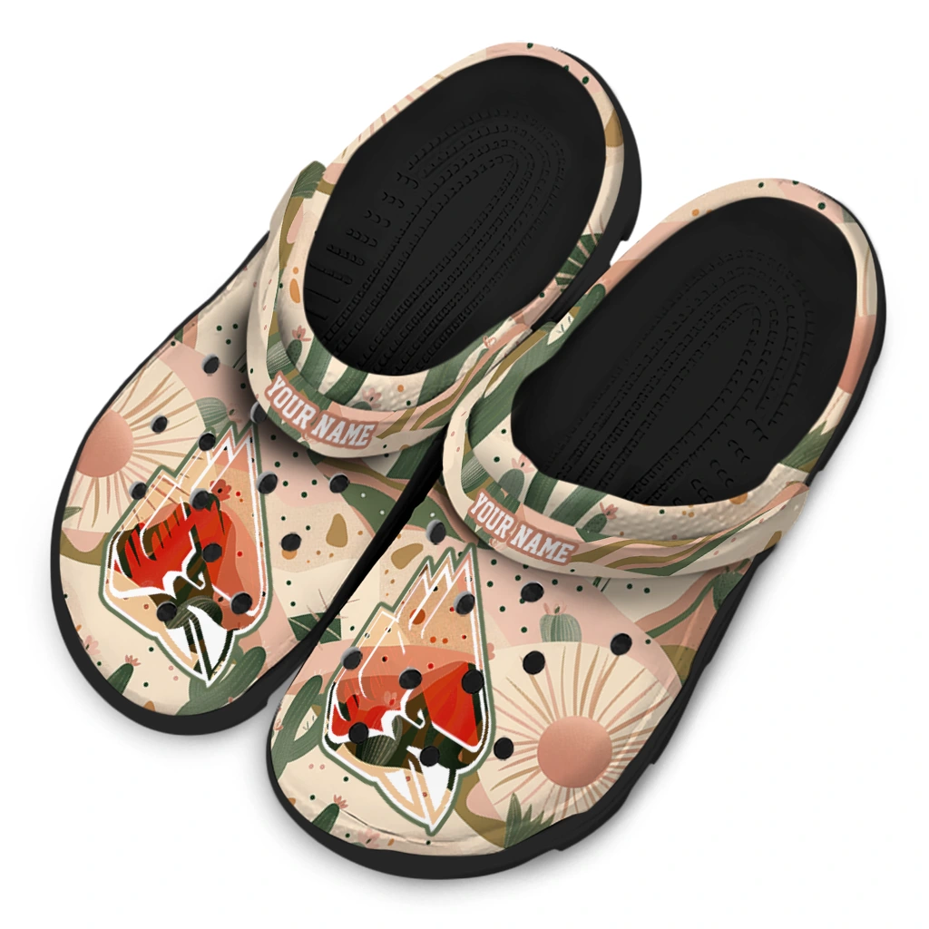 custom ball state cardinals desert cactus pattern clogs latest model custom ball state cardinals desert cactus pattern clogs latest model