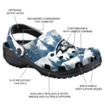 custom baltimore ravens snowy mountains clogs best selling