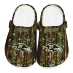 custom baltimore ravens woods forest designs clogs best selling
