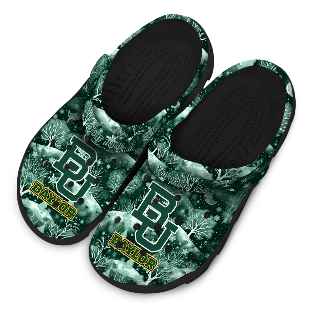 custom baylor bears snowy hills clogs latest model custom baylor bears snowy hills clogs latest model
