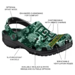 custom baylor bears snowy hills clogs best selling
