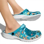 custom boise state broncos tropical fish ocean clogs best selling