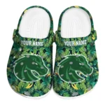 custom boise state broncos tropical leaves clogs best selling