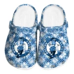 custom boston celtics snowflake mosaic clogs best selling