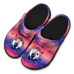 custom boston celtics wavy stripes clogs best selling