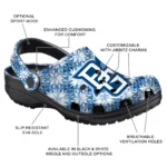 custom bowling green falcons snowflake mosaic clogs best selling