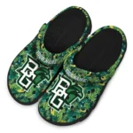 custom bowling green falcons tropical leaves clogs best selling