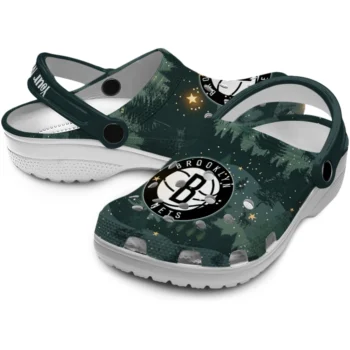 custom brooklyn nets deer nightscape clogs high quality
