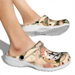 custom brooklyn nets desert cactus pattern clogs best selling