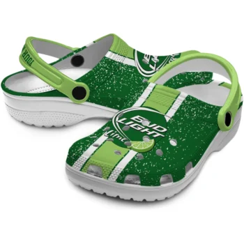 custom bud light lime ring green white clogs high quality hey clogs