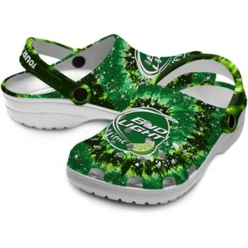 custom bud light spiral splash green white clogs high quality hey clogs