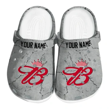 custom budweiser shattered stone gray red clogs best selling hey clogs