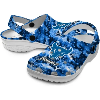 custom buffalo bulls snowy hills clogs high quality