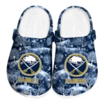 custom buffalo sabres snowy hills clogs best selling