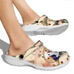 custom byu cougars desert cactus pattern clogs best selling