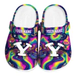 custom byu cougars swirling mushrooms clogs best selling