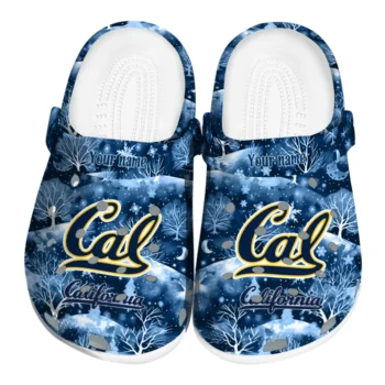 custom california golden bears snowy hills clogs best selling