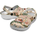 custom carolina hurricanes desert cactus pattern clogs best selling