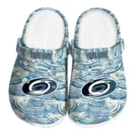 custom carolina hurricanes sea swirls clogs best selling