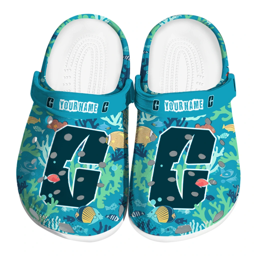 custom charlotte 49ers tropical fish ocean clogs best selling custom charlotte 49ers tropical fish ocean clogs best selling