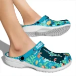 custom charlotte 49ers tropical fish ocean clogs best selling