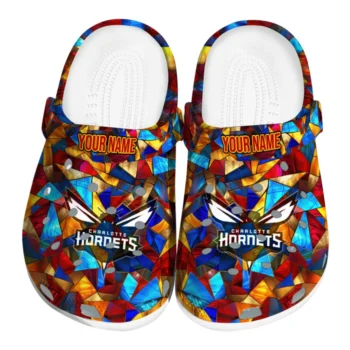 custom charlotte hornets prism pieces clogs best selling