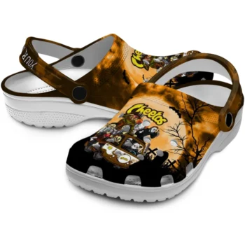custom cheetos van shadows orange black clogs high quality hey clogs