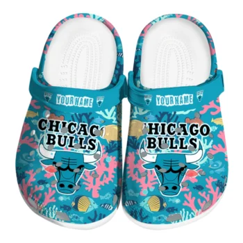 custom chicago bulls tropical fish ocean clogs best selling