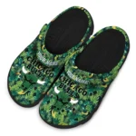 custom chicago bulls tropical leaves clogs best selling