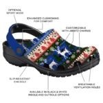 custom chicago cubs christmas motif clogs best selling