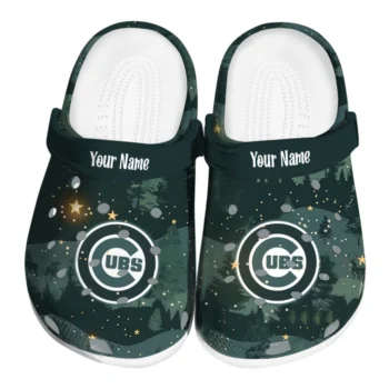 custom chicago cubs deer nightscape clogs best selling
