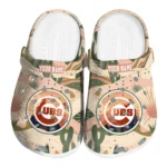 custom chicago cubs desert cactus pattern clogs best selling