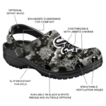 custom chicago white sox snowy hills clogs best selling