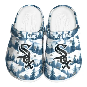custom chicago white sox snowy mountains clogs best selling