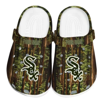 custom chicago white sox woods forest designs clogs best selling