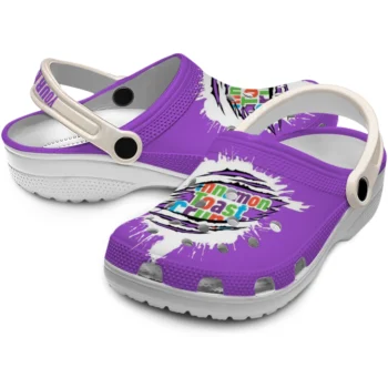 custom cinamon toast crunch claw peek purple white clogs high quality hey clogs