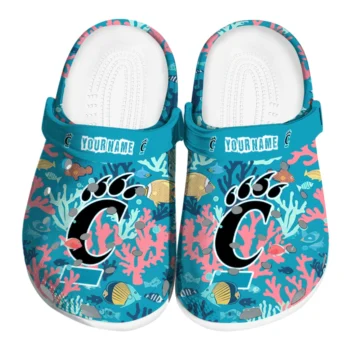 custom cincinnati bearcats tropical fish ocean clogs best selling