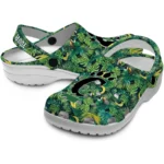 custom cincinnati bearcats tropical leaves clogs best selling