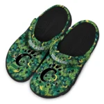 custom cincinnati bearcats tropical leaves clogs best selling