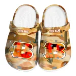 custom cincinnati bengals desert layers clogs best selling