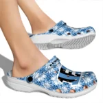 custom cincinnati bengals snowflake mosaic clogs best selling