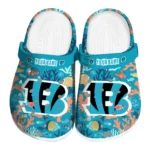 custom cincinnati bengals tropical fish ocean clogs best selling