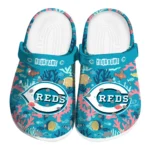custom cincinnati reds tropical fish ocean clogs best selling
