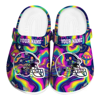 custom cleveland browns swirling mushrooms clogs best selling